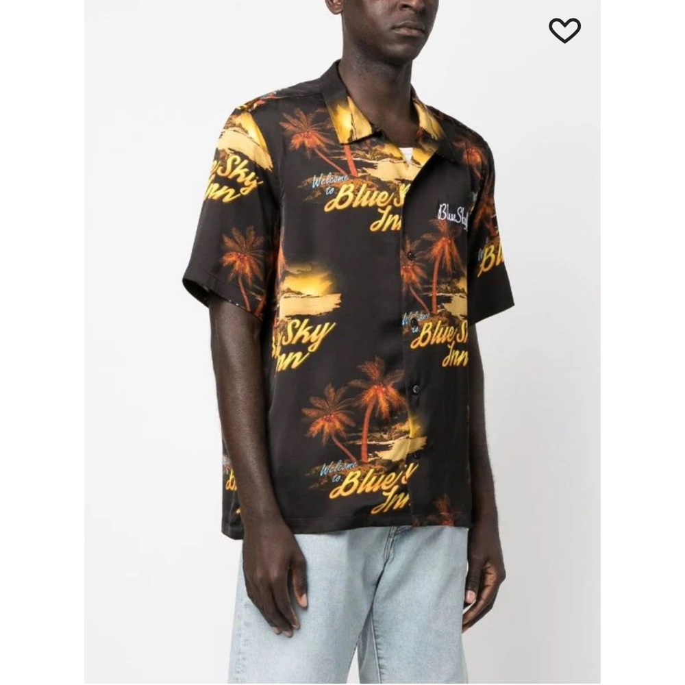 BLUE SKY INN
graphic-print short-sleeve shirt